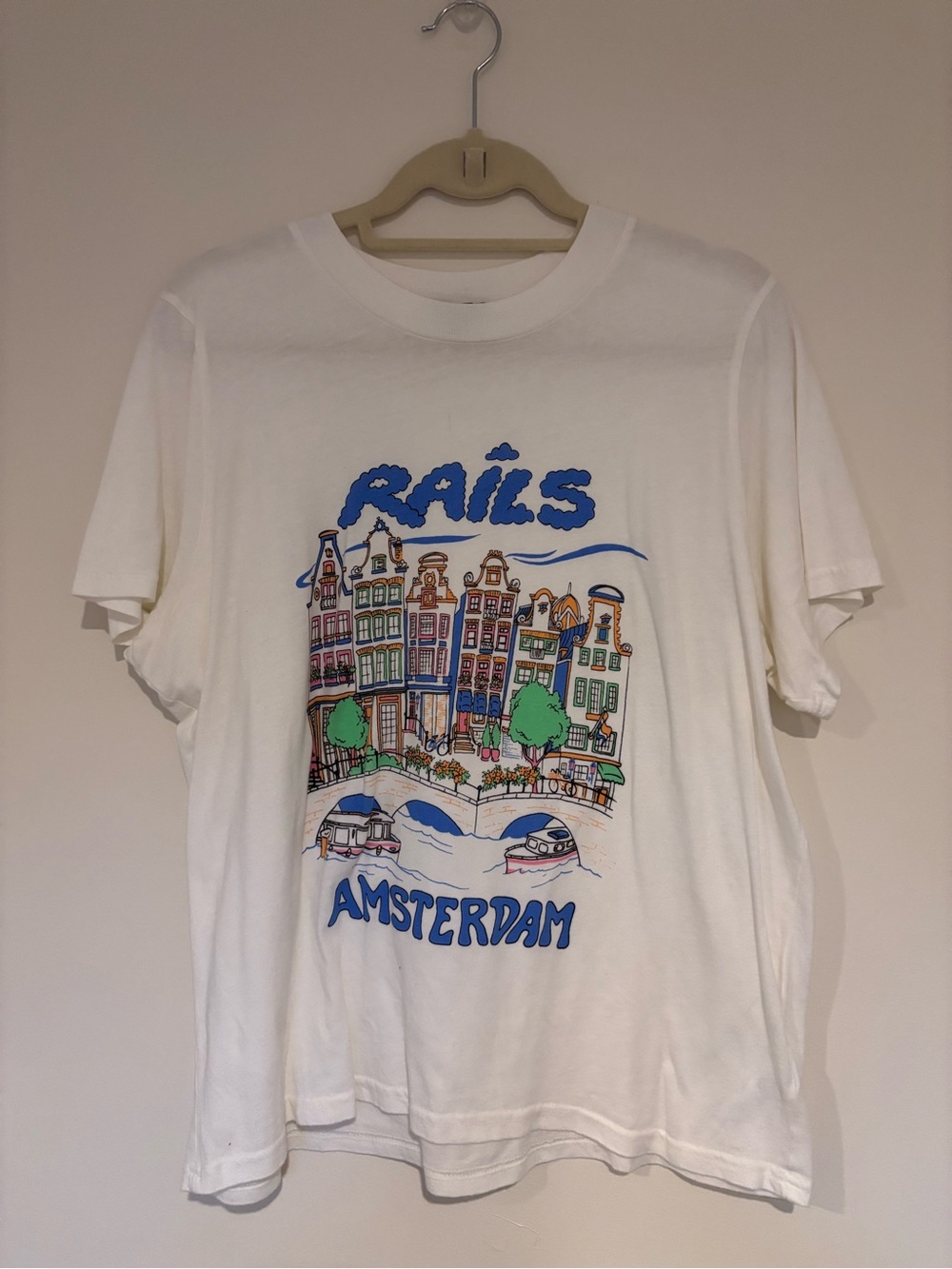 Rails - Boyfriend T-Shirt Amsterdam Graphic Tee